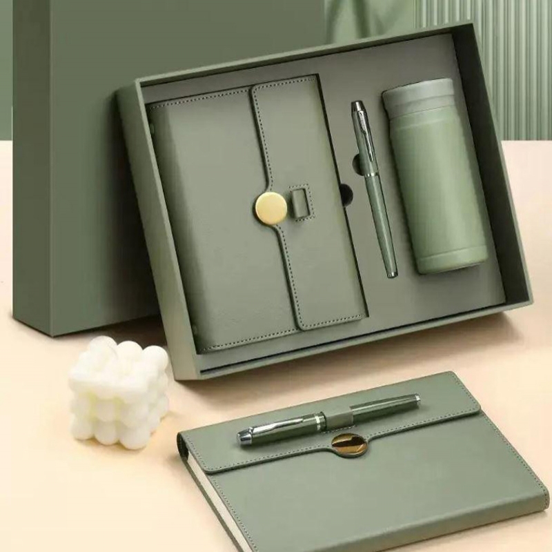 customized own designed A5 Litchi Leather A5 Agenda Planner with index tabs
