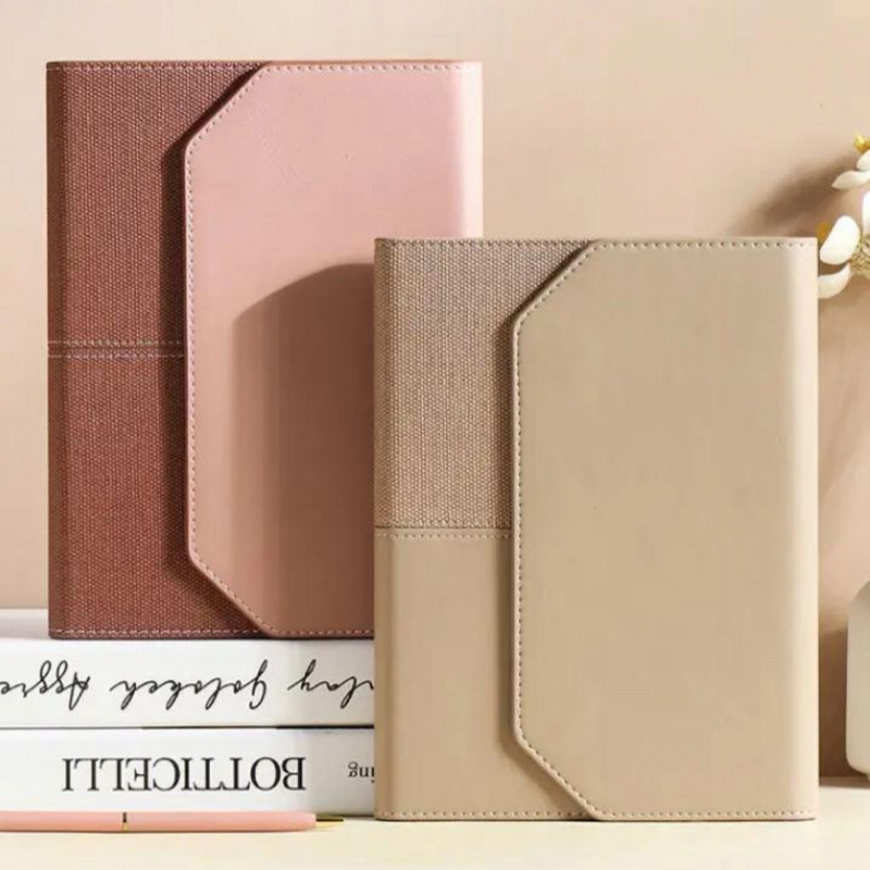 personal own designed  A5 PU leather journal handmade undated weekly daily sublimation notebook