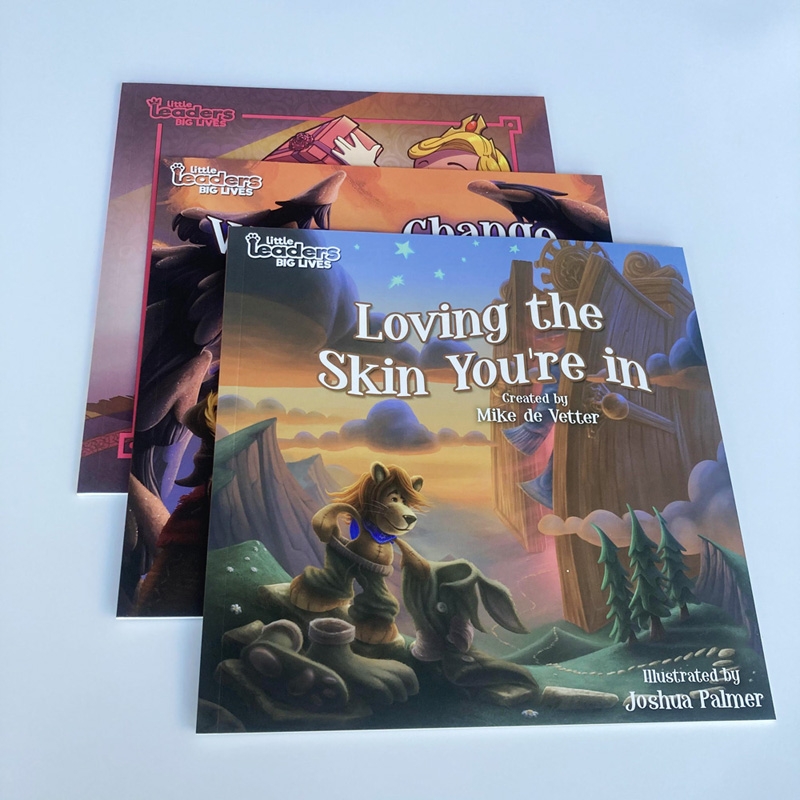 Printing custom papercover child book in China