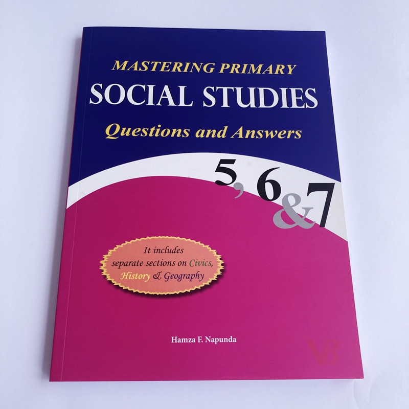 Customized school social study book printing factory