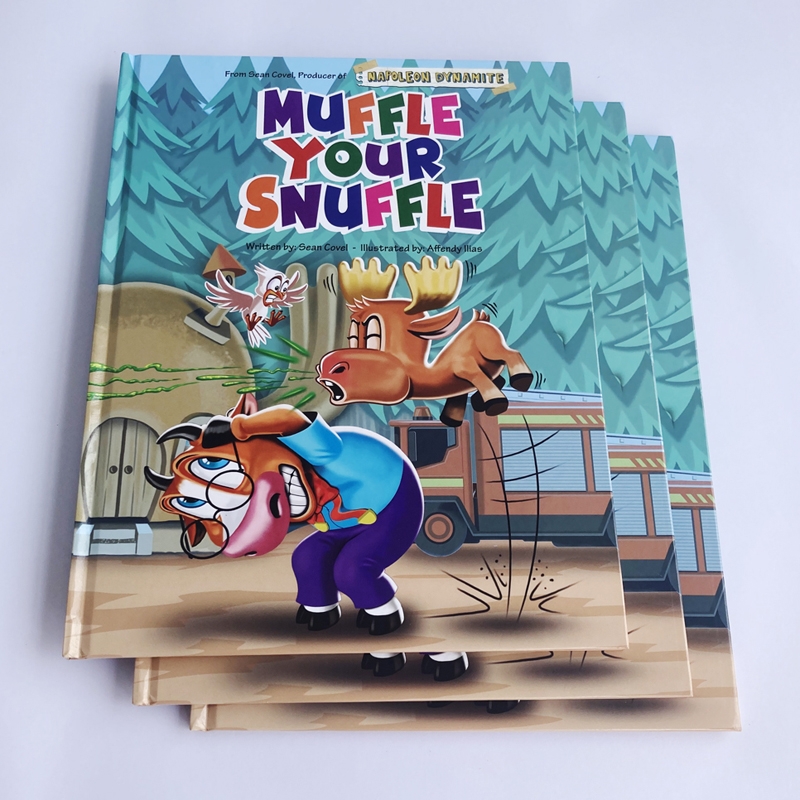 Good Quality Low Cost Personalized Children‘s Books Printing Service Customized Book Printing Hardcover Spot UV Offset Printing