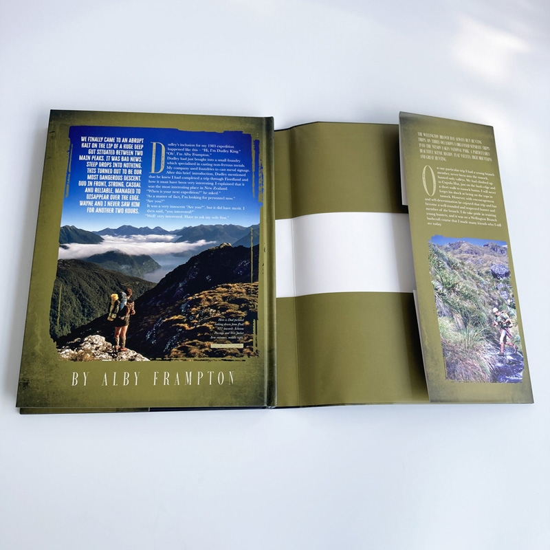 Coffee table book travel book hardcover with french dust jacket
