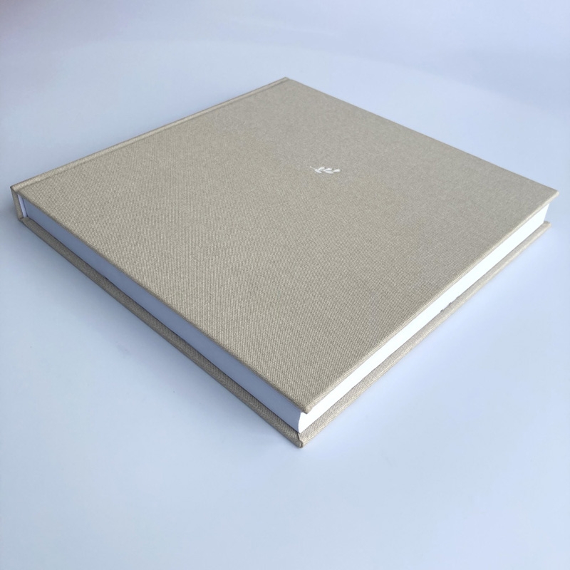 Customized A5 hardcover groove frame cloth surface notebook printing