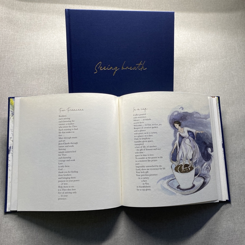 Colorful hardcover photo book art book printing fabric cover