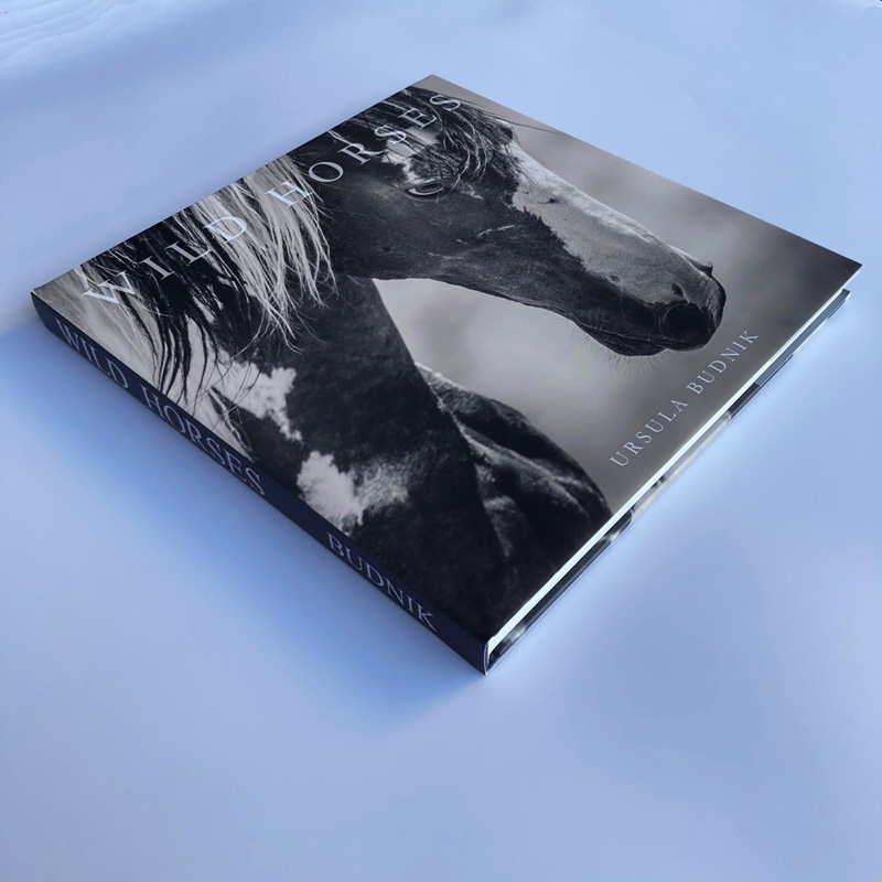 Customized hardcover photo book printing factory 12‘‘ X12‘‘  with jacket sleeve