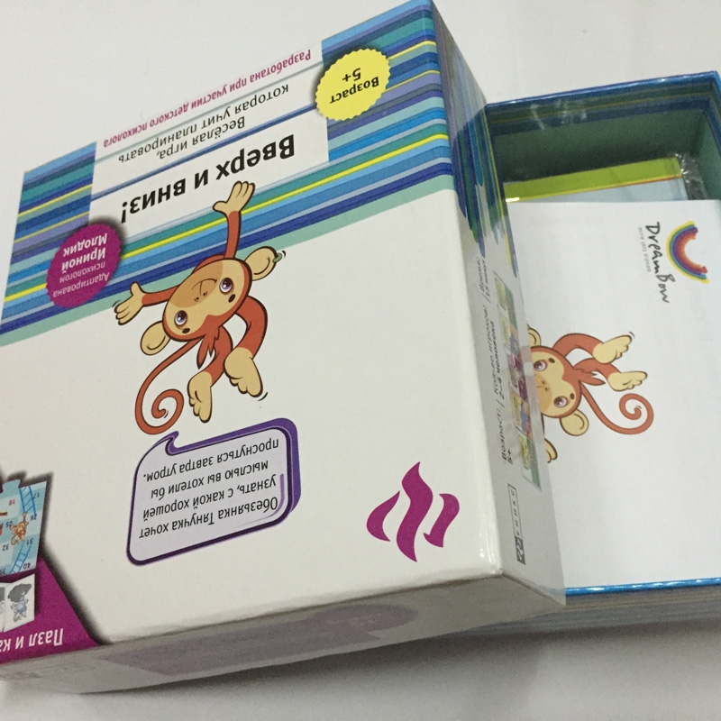 Game card play card desk card with box