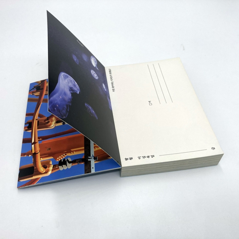 costom post card postcard book printing factory price