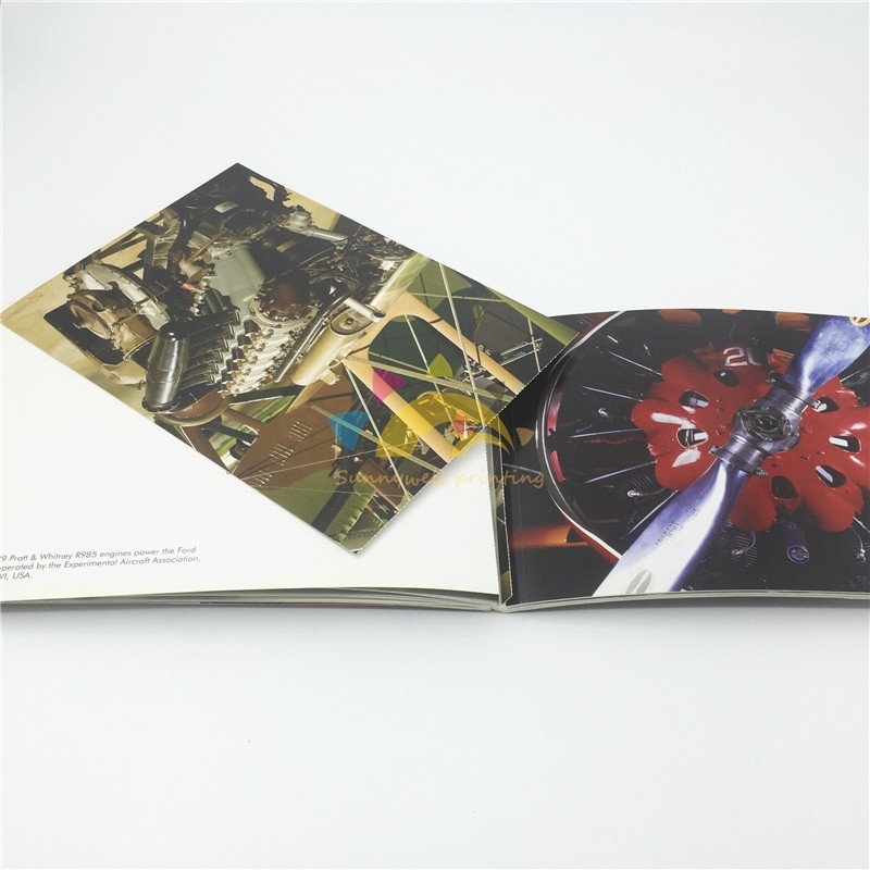 Perforation line postcard book printing factory