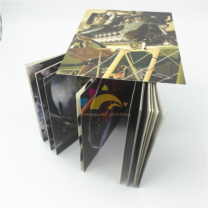 Postcard book printing factory easy to tear off 