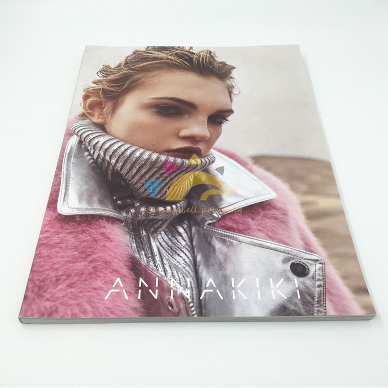 OEM custom size style full color softcover book fashion magazine Printing customized