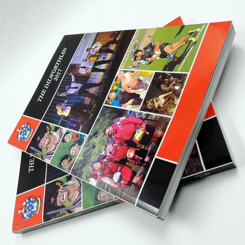 School brochures school yearbook printing factory