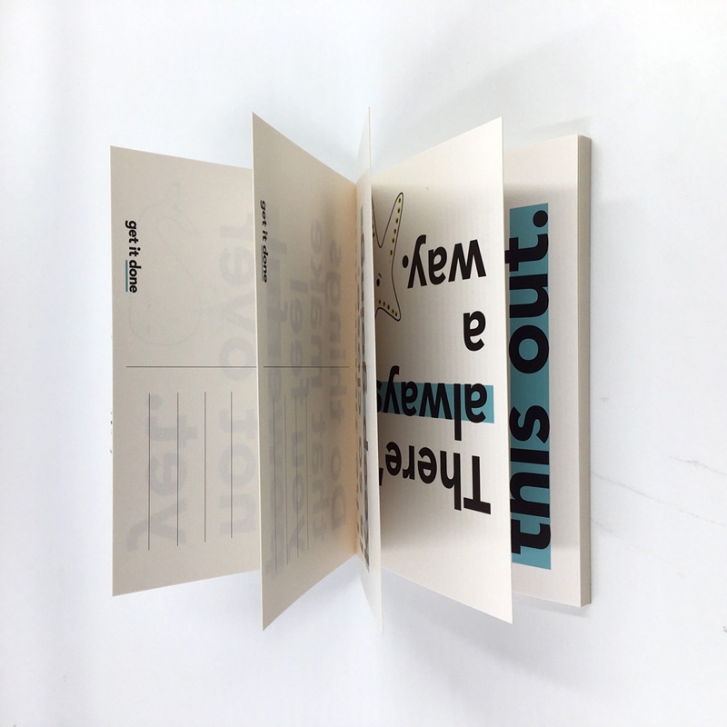Postcard collection book printing China